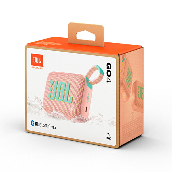 楽天市場】JBL GO 4 スウォッシュピンク (JBLGO4PINK) ワイヤレス