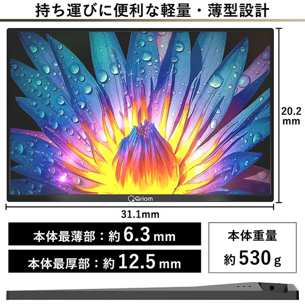 楽天市場】14インチ モバイルモニター HDR 1920×1200 ワイドUXGA Type