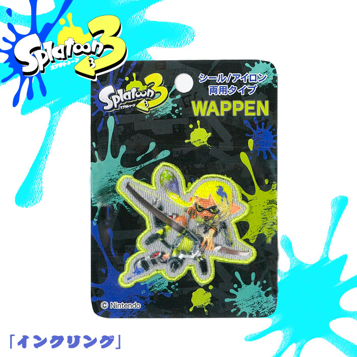 スプラトゥーン インクリング 3号 タコボール 缶バッジ スプラトゥーン