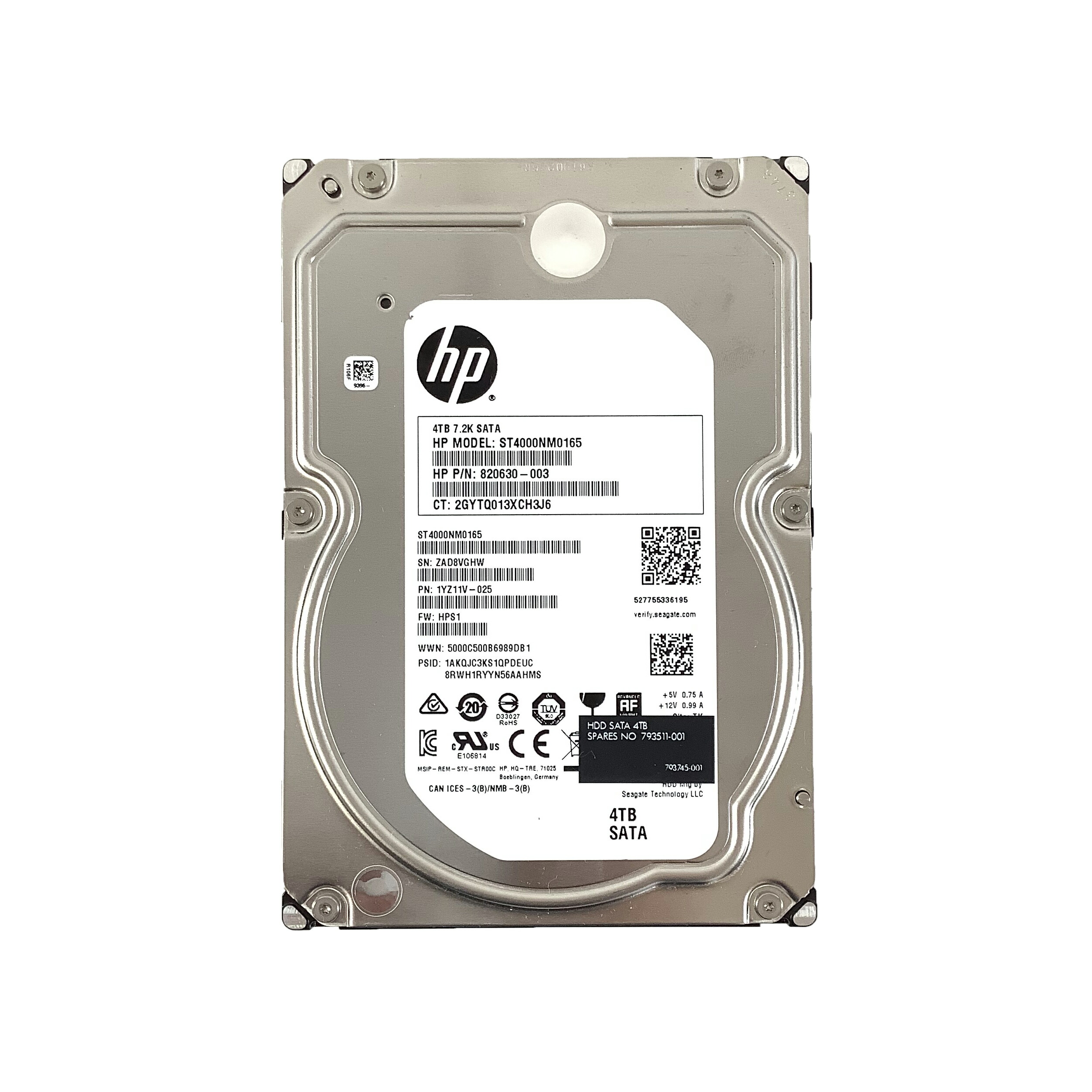 楽天市場】R053-4 TB 3.5 インチ SATA HDD 1点 SEAGATE/HP/WD /TOSHIBA