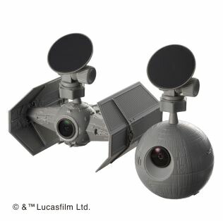 楽天市場】スター・ウォーズ ドライブレコーダー 前後2カメラ SW-MS01