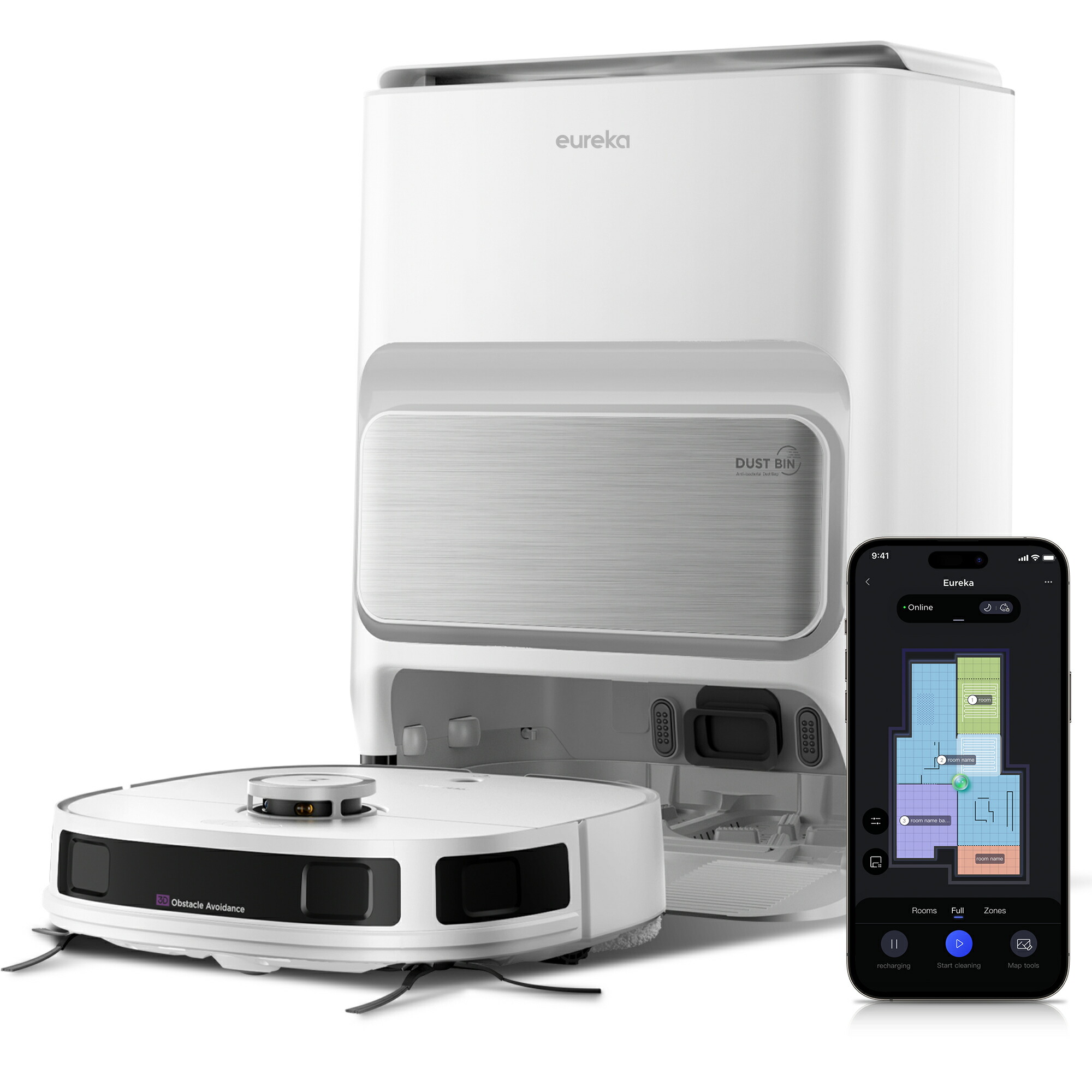 楽天市場】EUREKA（ユーリカ） J12Ultra ロボット掃除機 5000pa強力