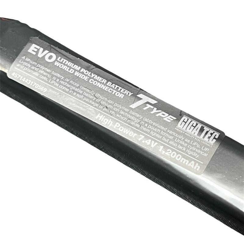 楽天市場】ギガテック EVOリポバッテリー 7.4V/1200mAh ベクター