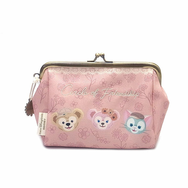 楽天市場】シェリーメイ がま口ポーチ ダッフィー＆フレンズのサークル