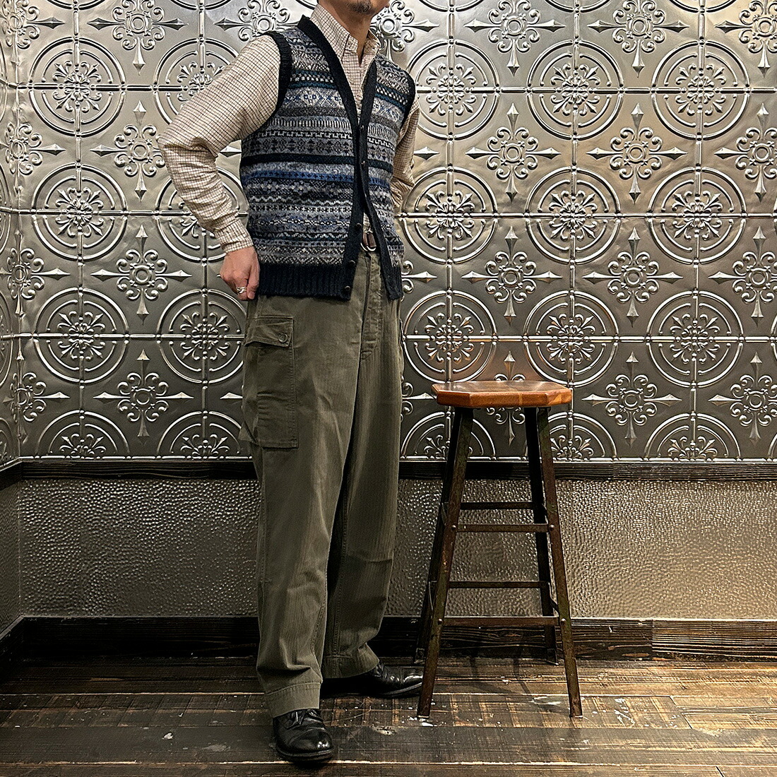 楽天市場】JAMIESON'S (ジャミーソンズ) AOFI VEE NECK WAISTCOAT