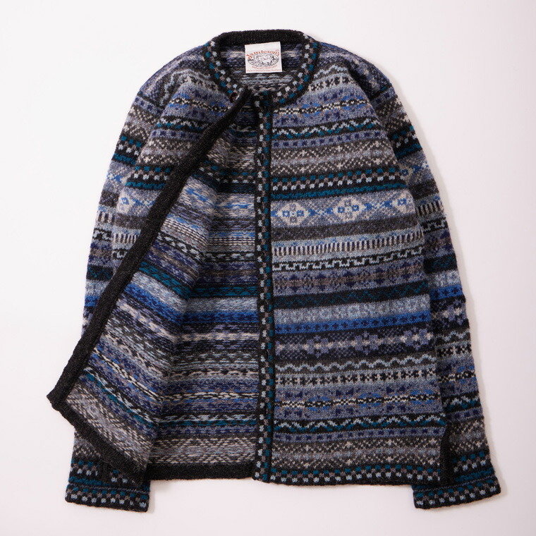 楽天市場】JAMIESON'S (ジャミーソンズ) CREW CARDIGAN WITH BLOCK