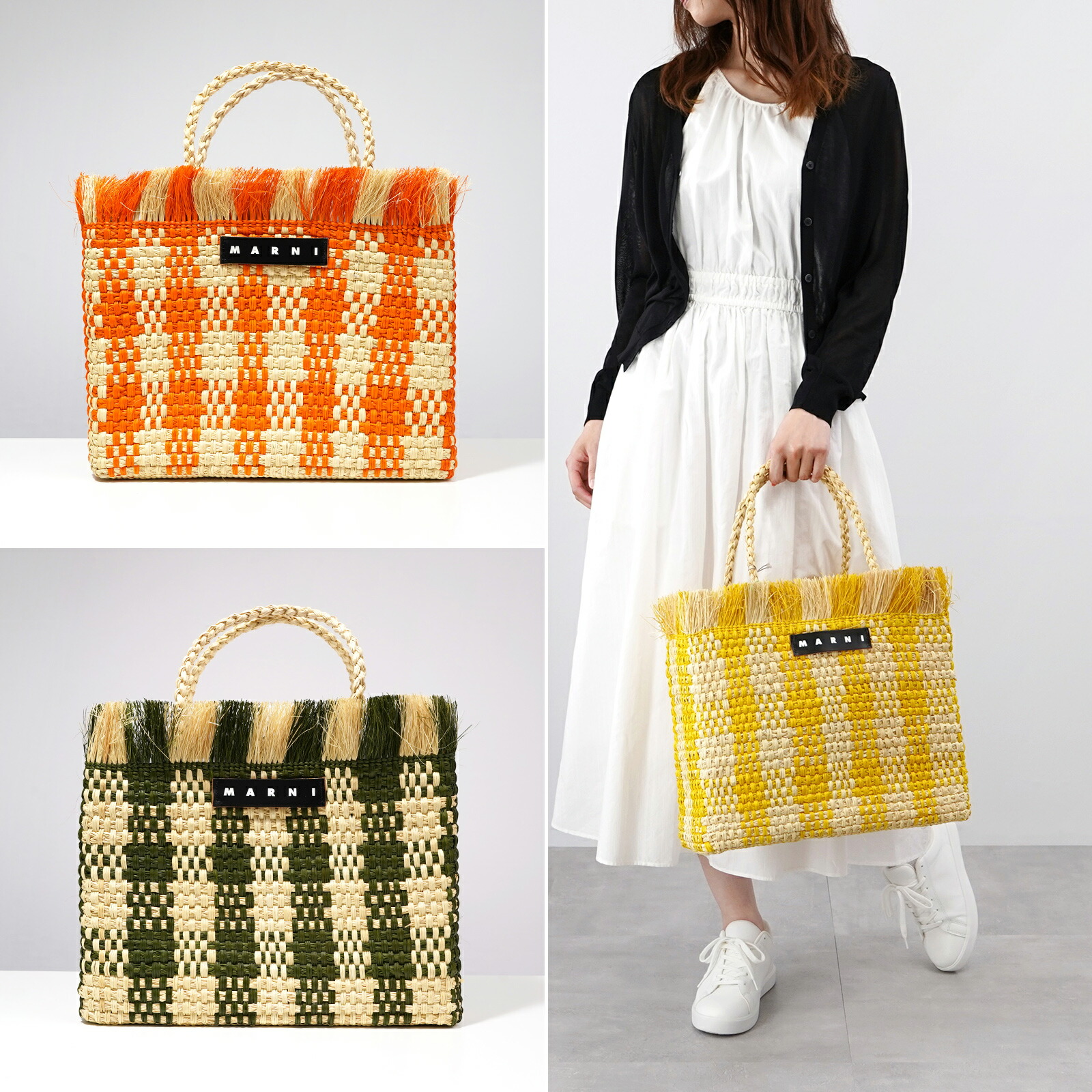 楽天市場】MARNI（カラーイエロー）（バッグ｜バッグ・小物・ブランド