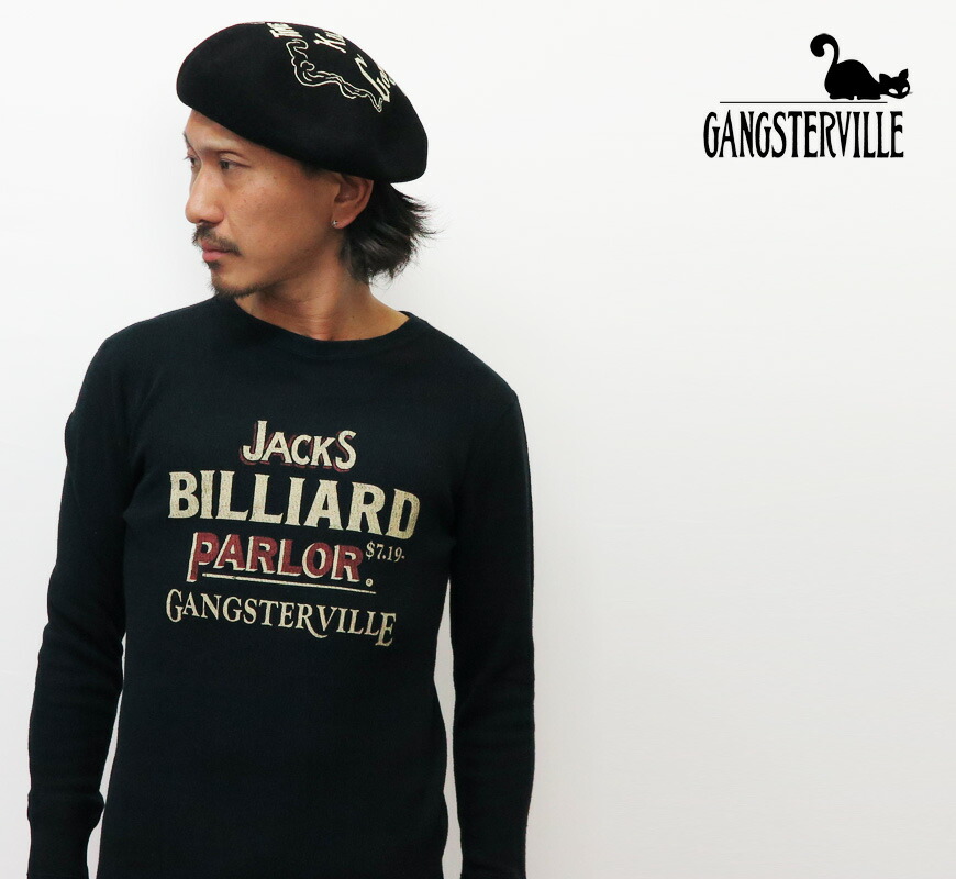 楽天市場】GANGSTERVILLE ギャングスタービル ウールフェルト ベレー