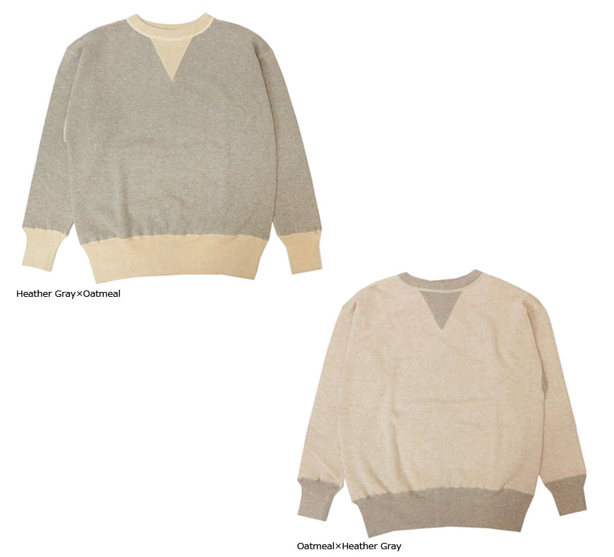 楽天市場】ウェアハウス WAREHOUSE 2本針コンビ 両Vスウェット プル