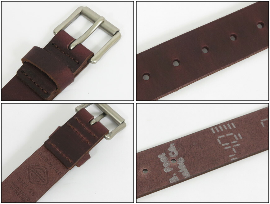 楽天市場】REDWING レッドウィング レザー ベルト 38mm幅 ブラック