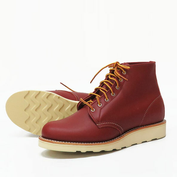 楽天市場】REDWING WOMEN'S レザー 6インチ ラウンドトゥ ブーツ