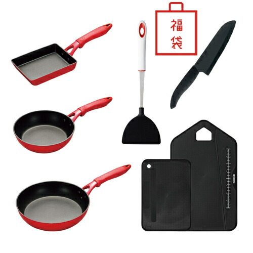 楽天市場】京セラ KYOCERA セラフォートフライパン福袋 7点セット IH