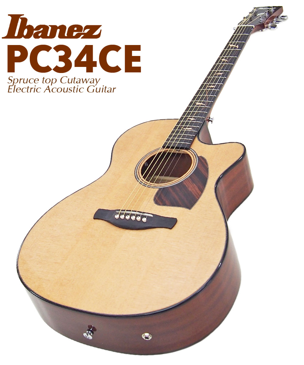 楽天市場】【スタート6点セット】Ibanez アイバニーズ PC34CE NT