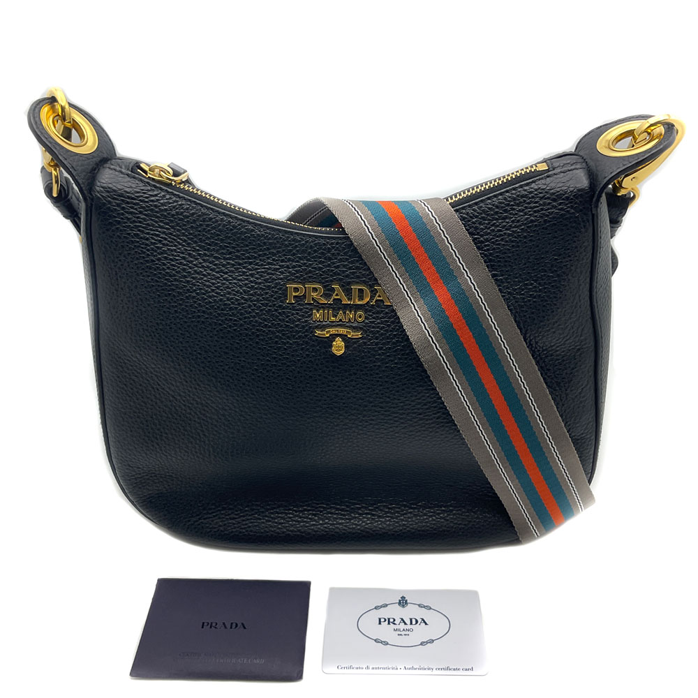 楽天市場】【中古】PRADA（プラダ）1BC166 ショルダーバッグ 斜めがけ