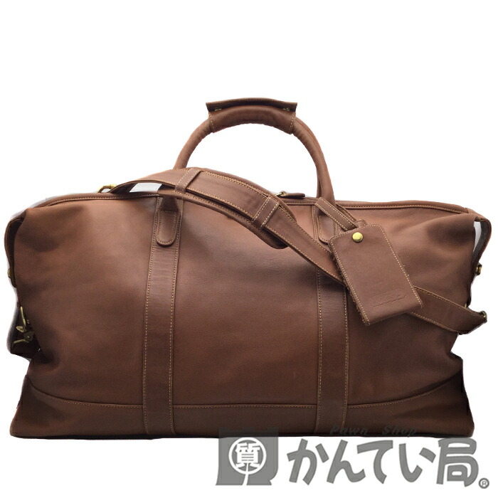 楽天市場】【中古】 COACH (コーチ）0502 ボストンバッグ 2WAY レザー