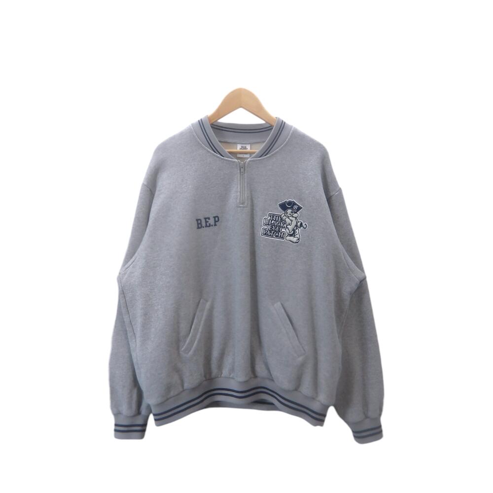 楽天市場】BLACK EYE PATCH 22aw OG PIRATE HALF ZIP GRAY サイズL