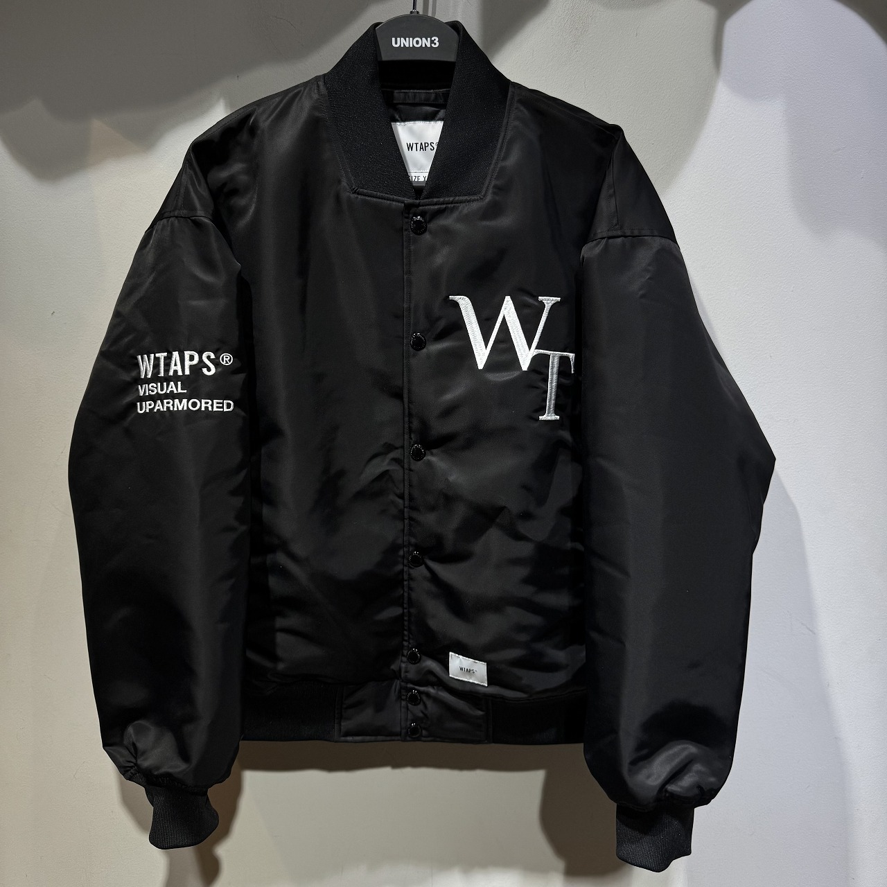 楽天市場】WTAPS 23aw TEAM JACKET NYLON LEAGUE SIZE-1 232TQDT-JKM05