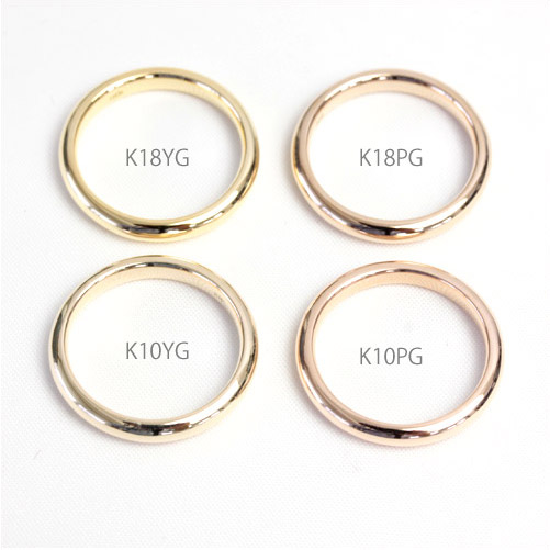 楽天市場】K18 H&C ダイヤモンド エタニティリング 0.2ct ミル打ち