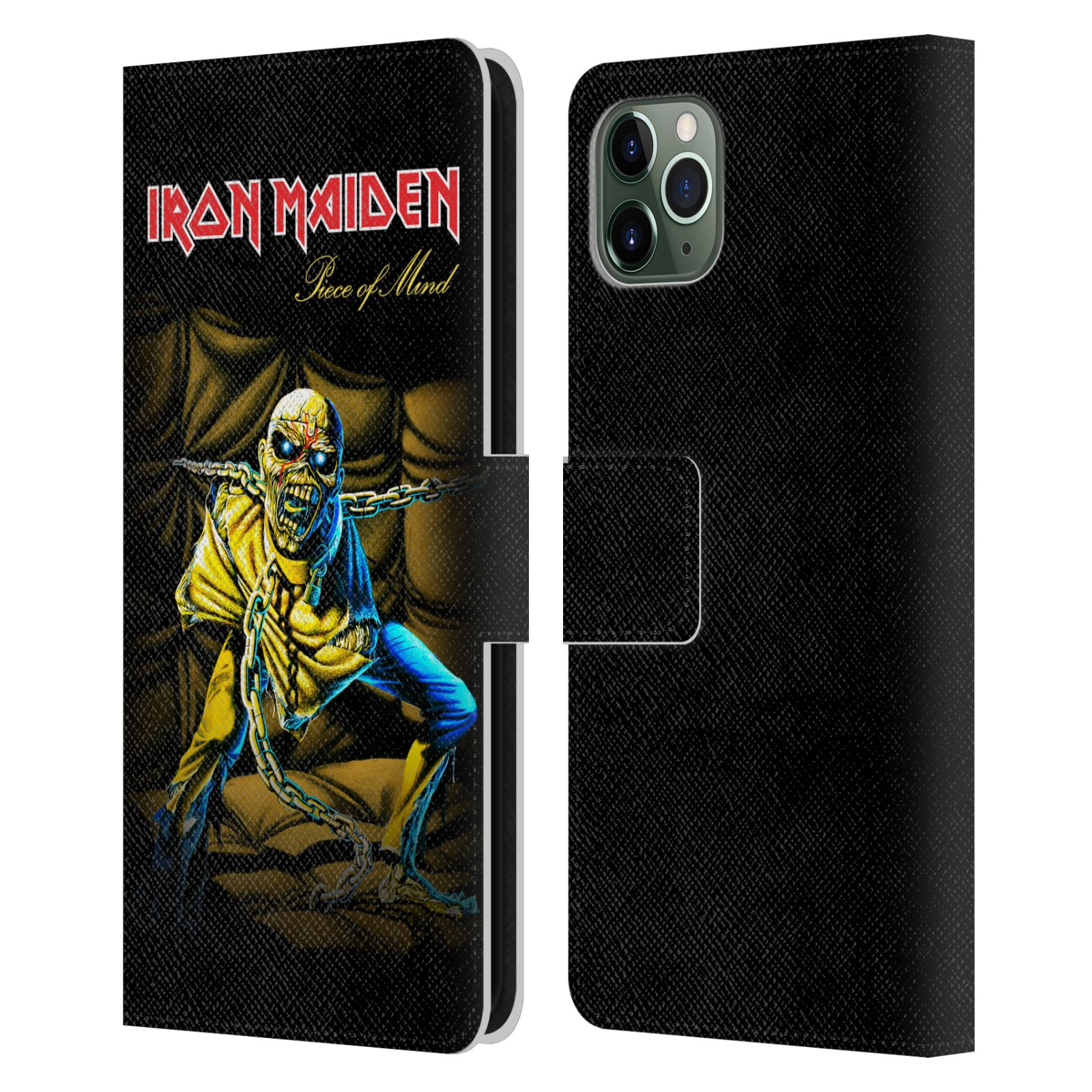 楽天市場】公式ライセンス Iron Maiden アルバムカバー レザー手帳型