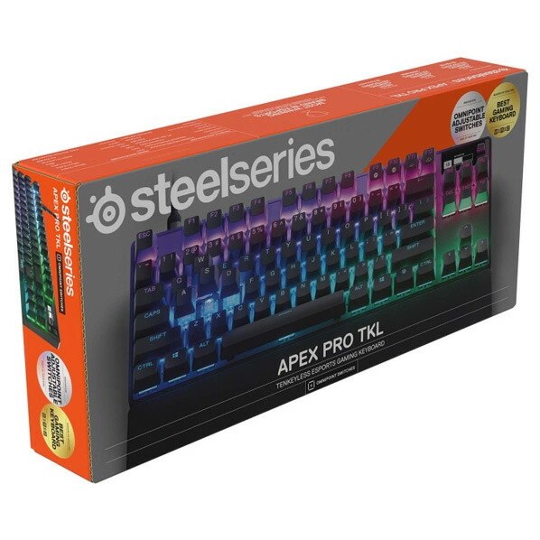 楽天市場】SteelSeries ゲーミングキーボード SteelSeries Apex Pro
