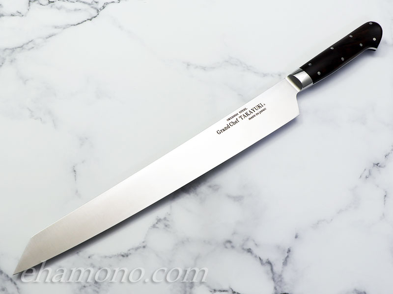 楽天市場】堺孝行 グランドシェフ TYPE 1 切付柳刃300飛燕 : e刃物
