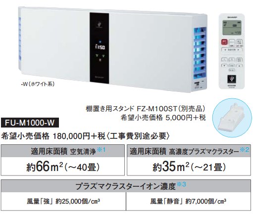楽天市場】SHARP シャープ 高濃度「プラズマクラスター25000」技術搭載