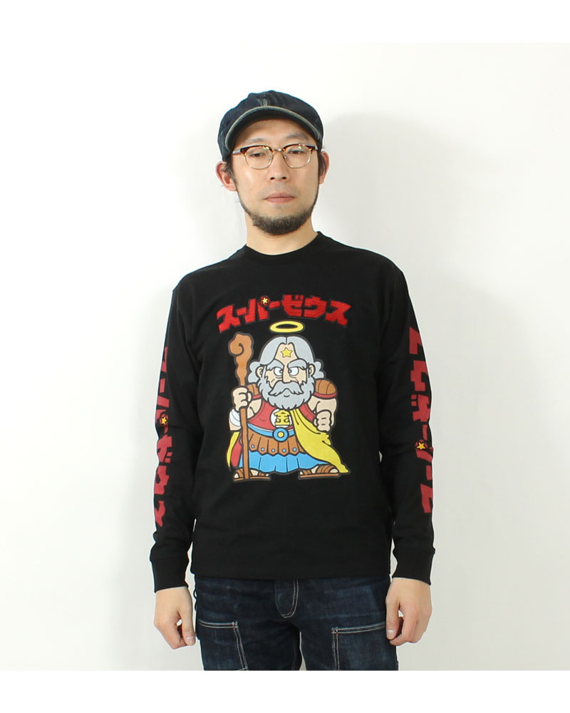 楽天市場】ビックリマン ロンT スーパーゼウス 悪魔VS天使 BKM-2509