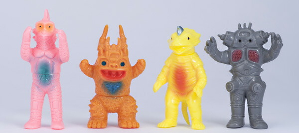 楽天市場】復刻ブルマァクミニ怪獣シリーズ ウルトラセブン怪獣ミニ