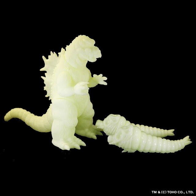 羽沢組 Gメモリーズセレクション デスゴジ ソフビ 白クリア シルバー