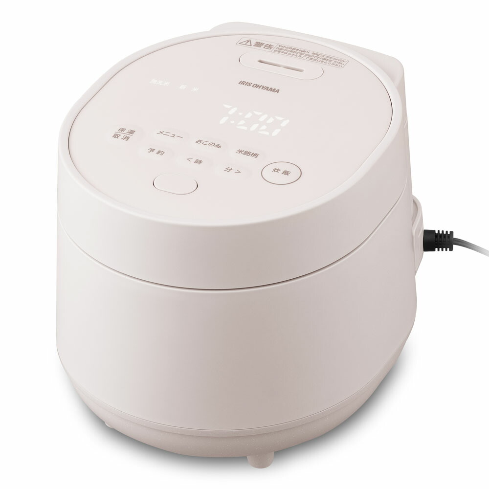 楽天市場】炊飯器 3合 一人暮らし用 3合炊き アイリスオーヤマ