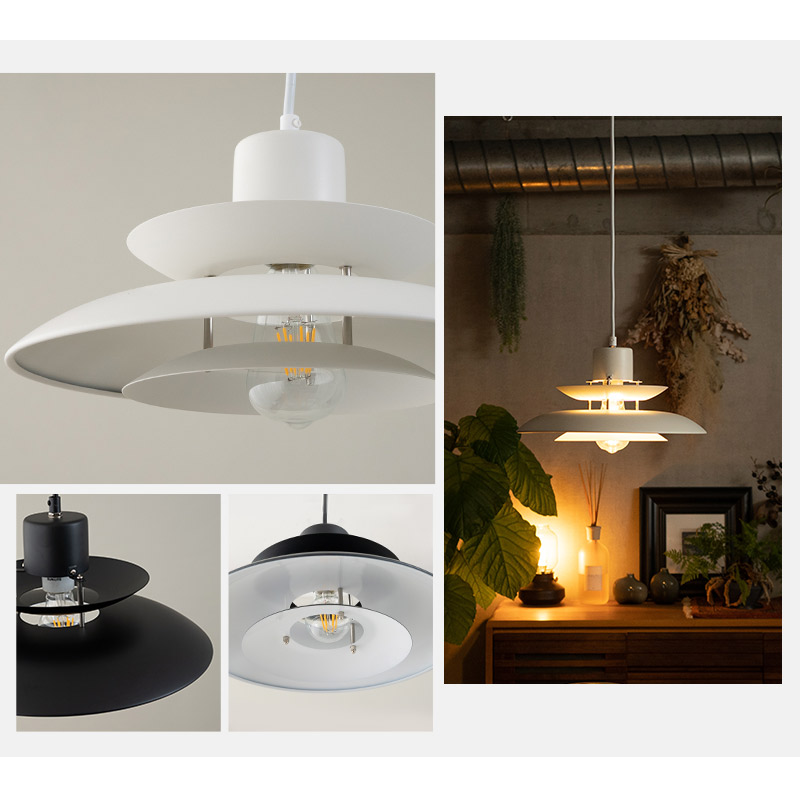 楽天市場】多層ランプシェード シーリングライト ペンダントライト