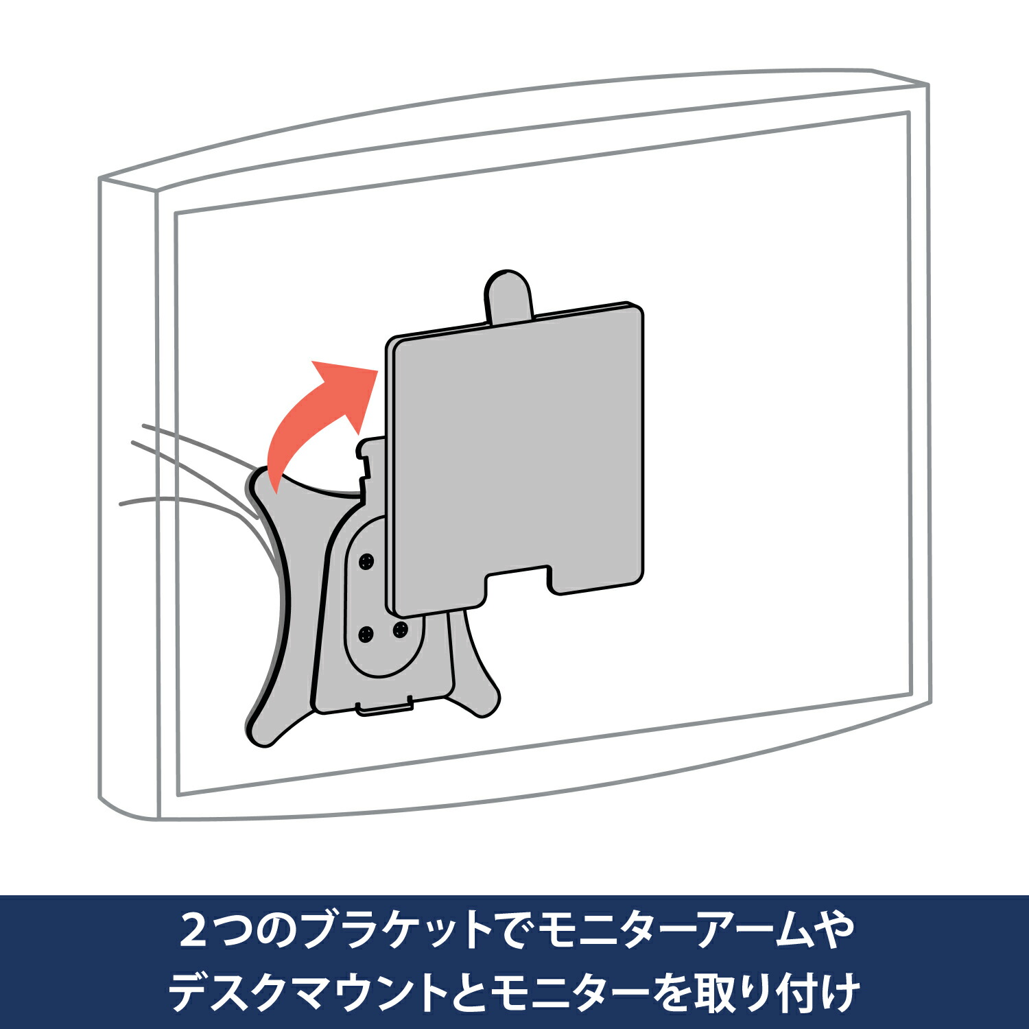 楽天市場】【モニターアーム オプション】エルゴトロン クイック