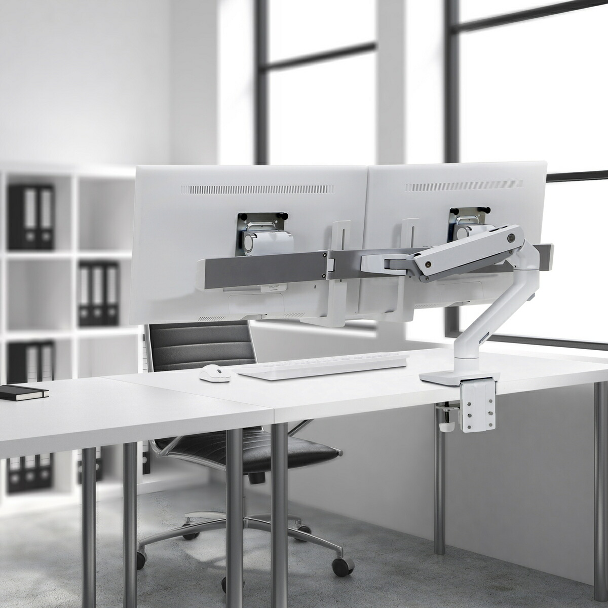 楽天市場】【モニターアーム】エルゴトロン HX デスクデュアル