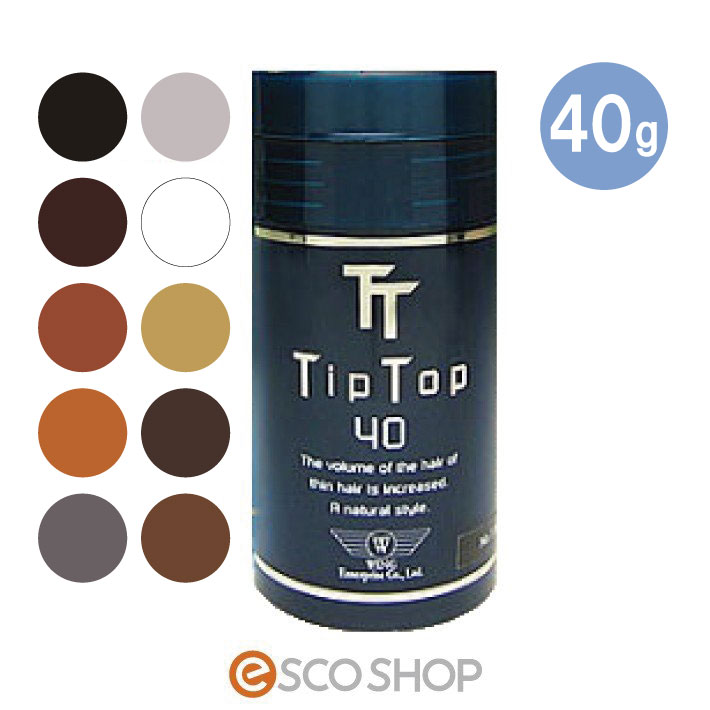 楽天市場】ティップトップ40 40g ボリュームアップ 薄毛 パウダー 薄毛