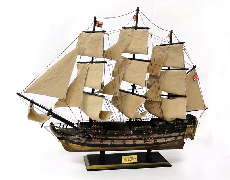 楽天市場】【直送品・代引き不可】【帆船模型】帆船 ヴィクトリー号