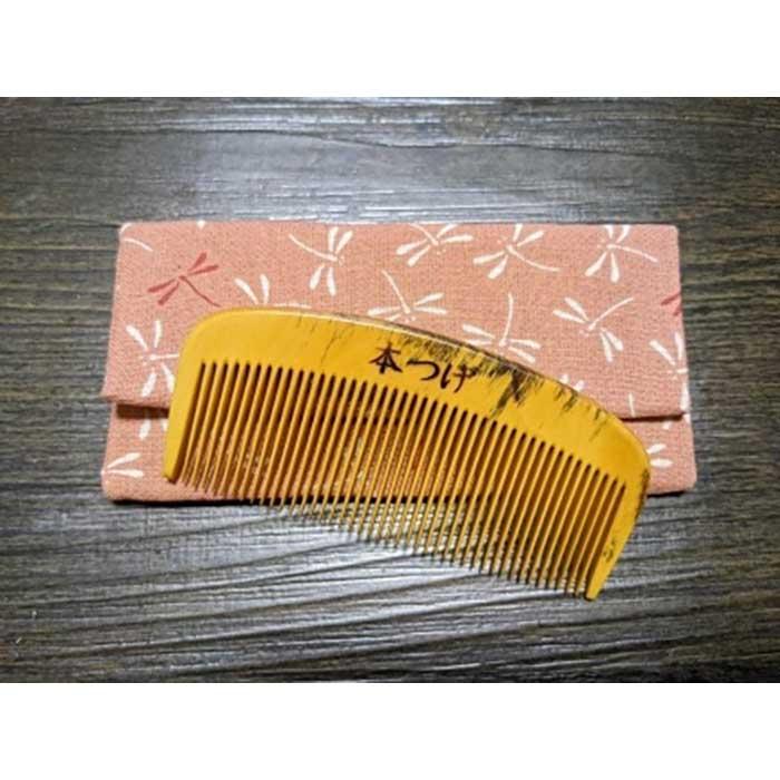 楽天市場】【ふるさと納税】つげ櫛の櫛留商店 本つげ材とき櫛（細歯