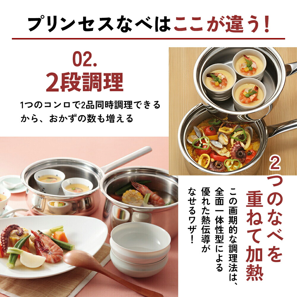 楽天市場】【ふるさと納税】蒸し鍋 ガス・IH [ プリンセスなべ S・L