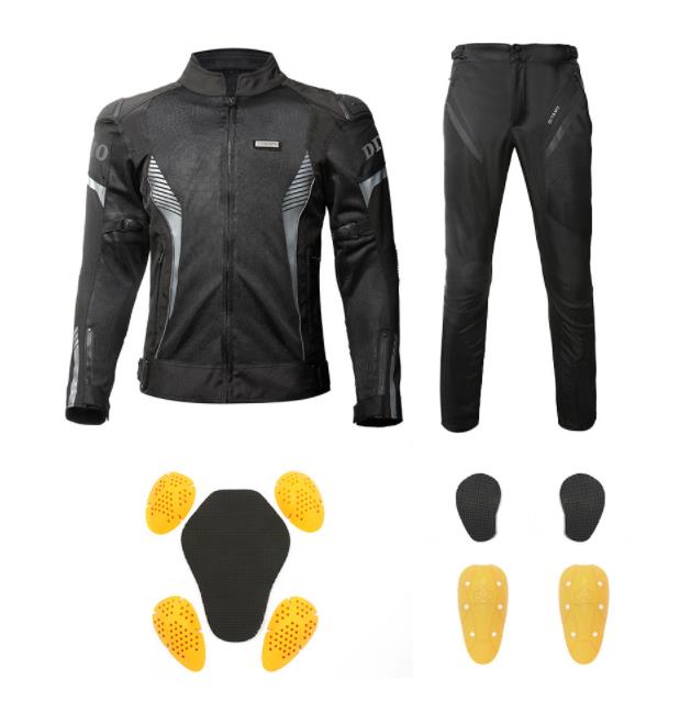 楽天市場】バイクスーツセット メッシュ バイクジャケット バイク