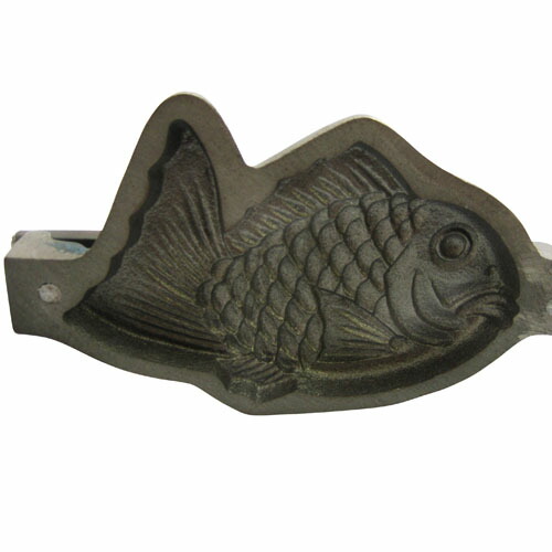 たい焼き器 レトロ 一丁焼き 一匹 調理器具 鯛焼き一丁焼き たい焼き器