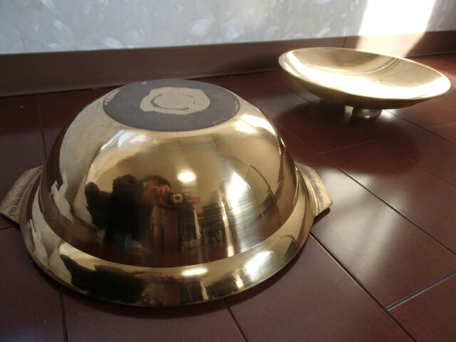 楽天市場】砲金製 寄せ鍋 蓋付 27cm 砲金鍋 蓋付タイプ （かっぱ橋