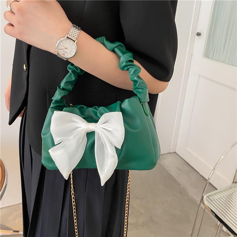 楽天市場】ハンドバッグ レディース くしゅくしゅ リボン かわいい