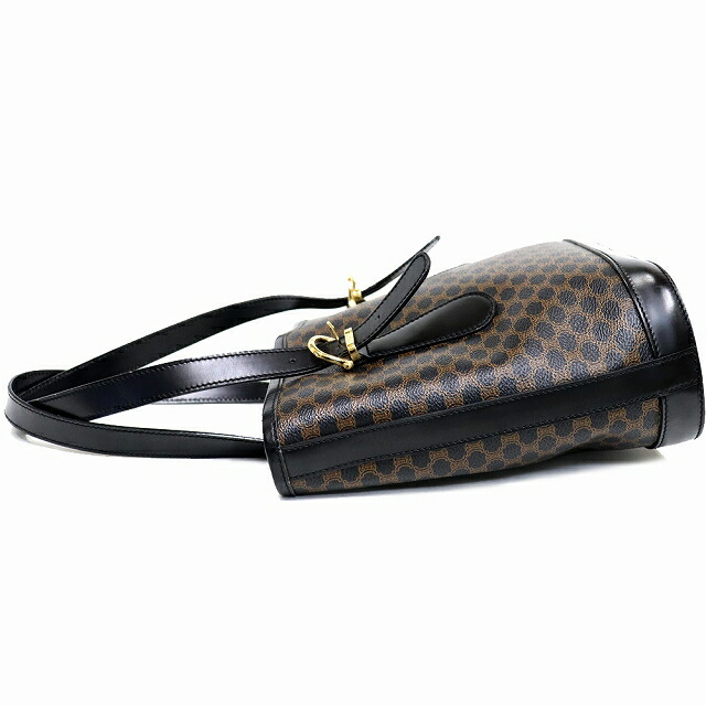 楽天市場】セリーヌ CELINE マカダム ミニトートバック ショルダー PVC