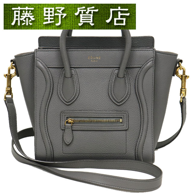 楽天市場】セリーヌ CELINE ナノ ラゲージ 189243AQ2 カーフスキン