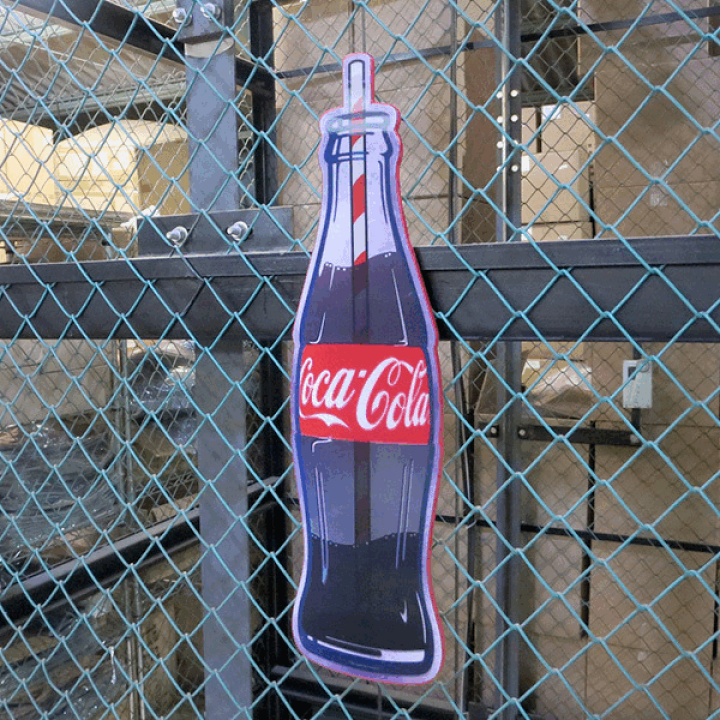 楽天市場】コカコーラ 看板 レンチキュラー 3D サインプレート