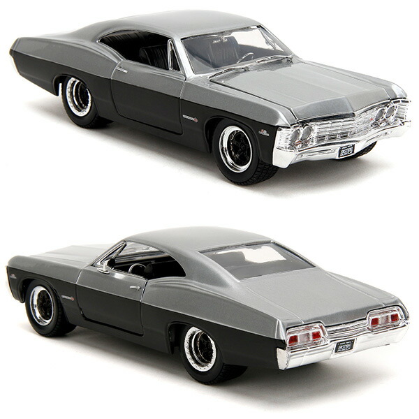 楽天市場】ミニカー アメ車 1967 シボレー インパラ グレー ブラック