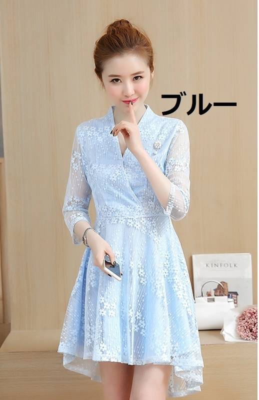 楽天市場】総レース ワンピース レディース 送料無料 ミニ丈 ワンピ