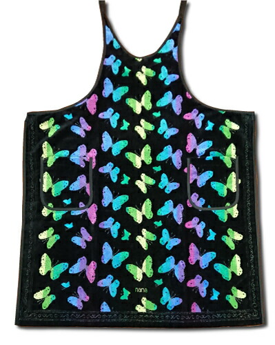 楽天市場】正規品【横浜ナナ 湘南ナナ】nana エプロン バタフライ