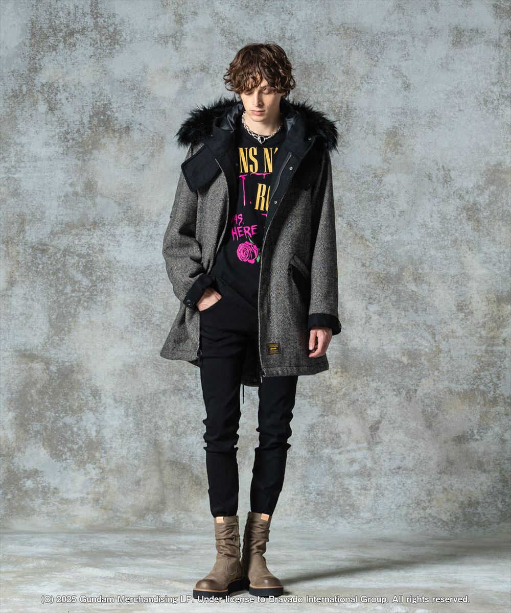 楽天市場】High Neck Mods Coat / ハイネックモッズコート glamb