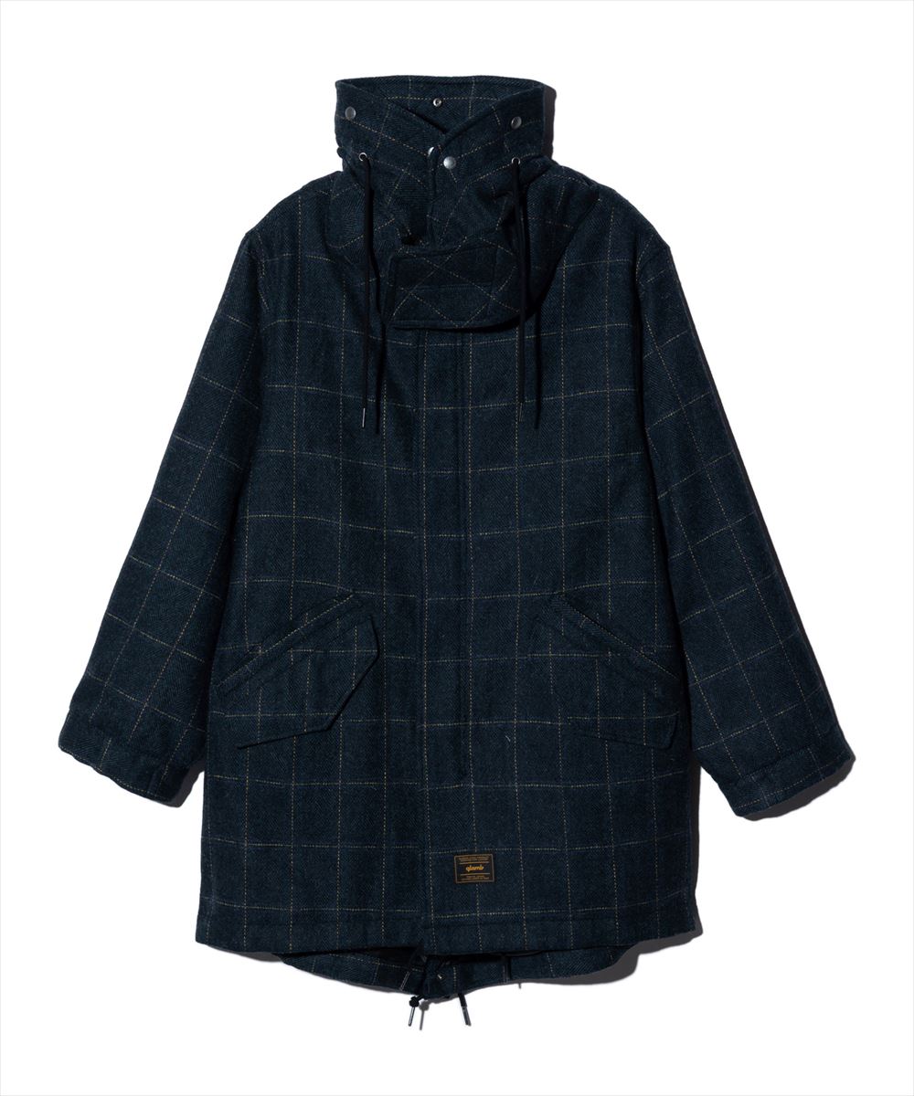 楽天市場】High Neck Mods Coat / ハイネックモッズコート glamb