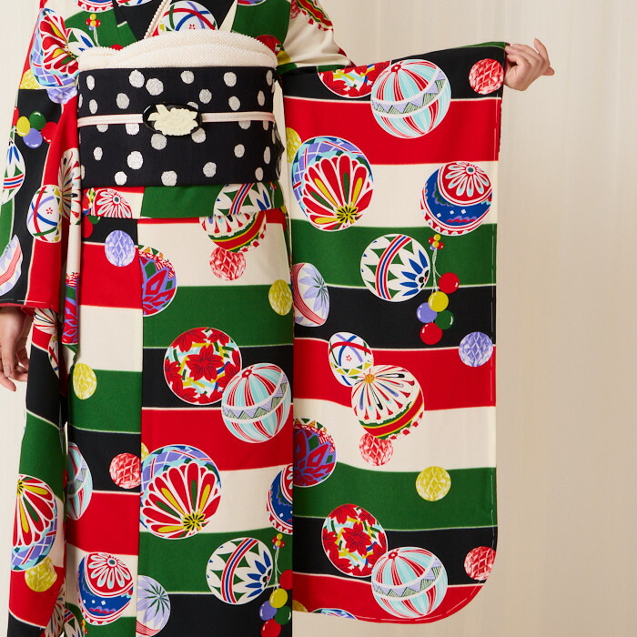 楽天市場】【セール20%オフ】振袖単品 「まりぼんぼん」 公式 ふりふ